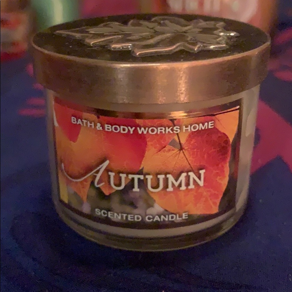 Bath and body works candle